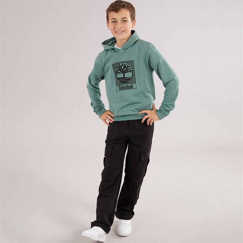 Timberland Junge Kapuzenpullover Forest Green