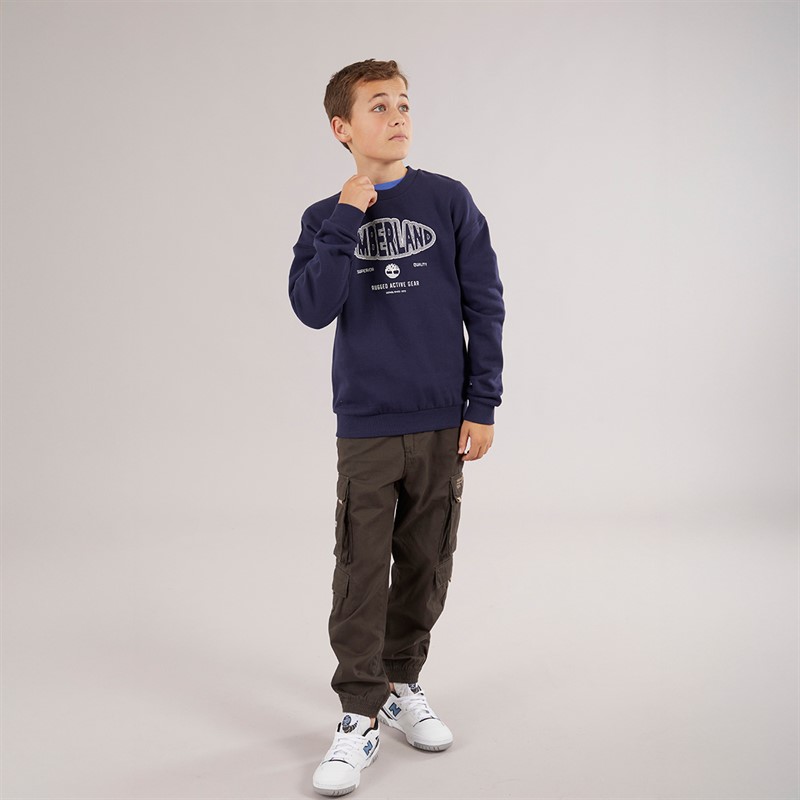 Timberland Boys Sweatshirt Navy