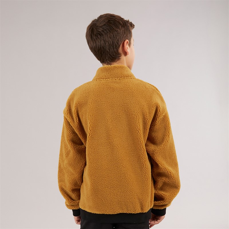 Timberland Junge Reißverschluss Strickjacke Ochre