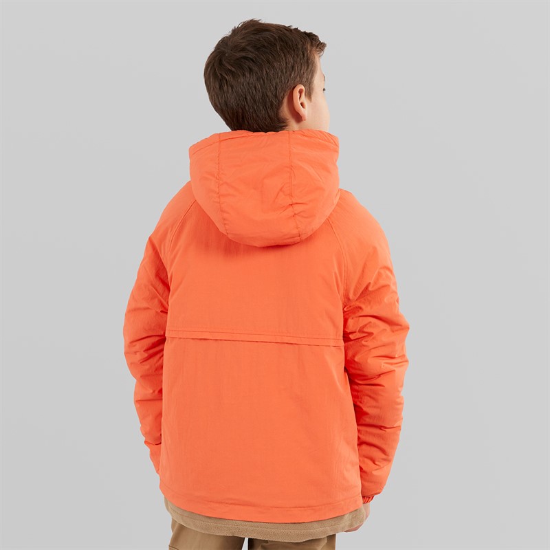 Timberland Boys OTH 1/4 Zip Jacket Tigerlily