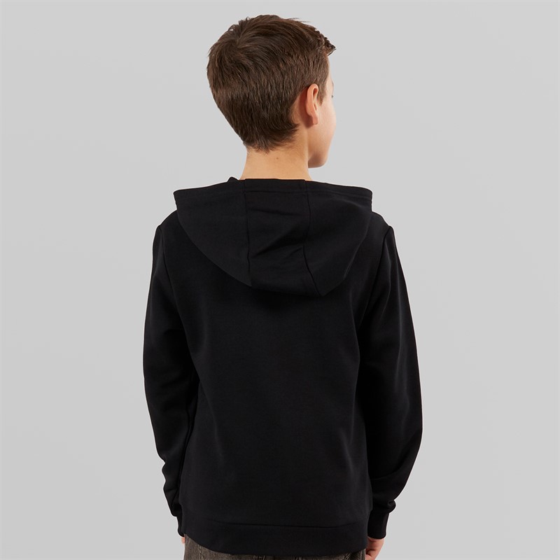 Timberland Boys Zip Through Hoodie Black Black
