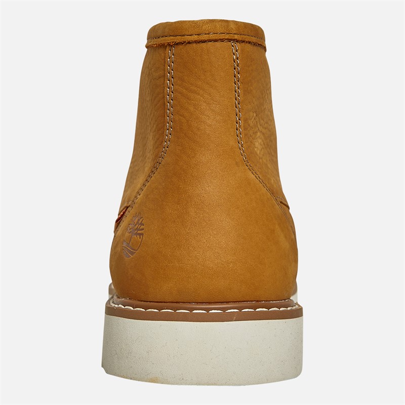 Timberland Mens Newmarket Mid Lace Up Chukka Boots Wheat Nubuck
