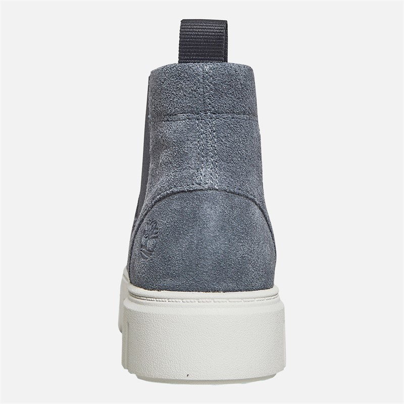 Timberland Womens Laurel Court Chelsea Boots Dark Blue Suede