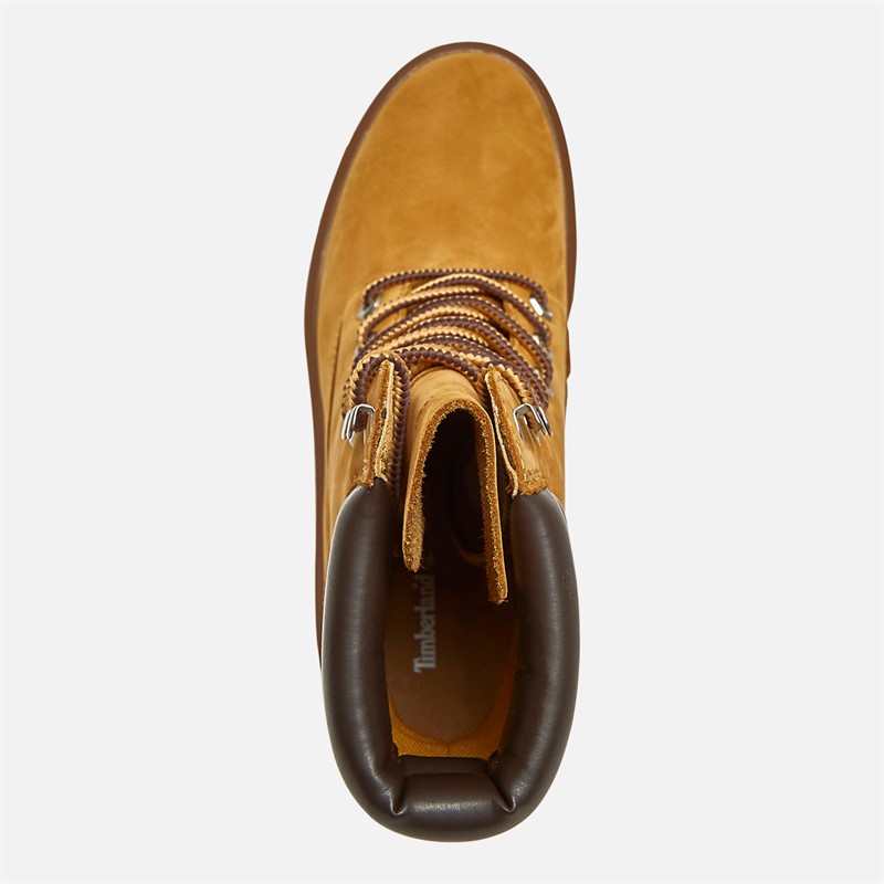 Timberland Womens Cortina Valley 6 Inch Lace Up Waterproof Boots Wheat