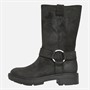 Timberland Womens Brimfield Tall Pull On Boots Black Suede