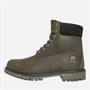 Timberland Mens Premium 6 Inch Lace Up Waterproof Boots Medium Grey Full Grain