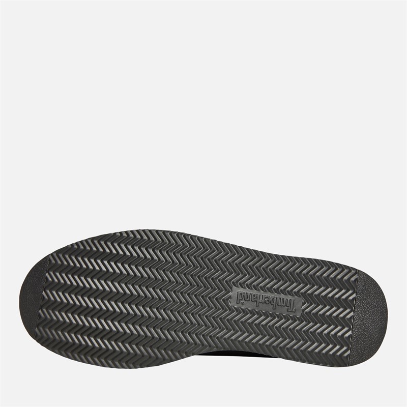 Timberland Mens Newmarket Mid Lace-Up Chukka Boots Black Nubuck