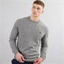 Timberland Mens Q4 Lambswool Crew Jumper Medium Grey Heather