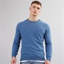Timberland Mens Wool Blend Crew Neck Sweater Dark Denim