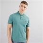 Timberland Mens Washed Jersey Polo Sea Pine