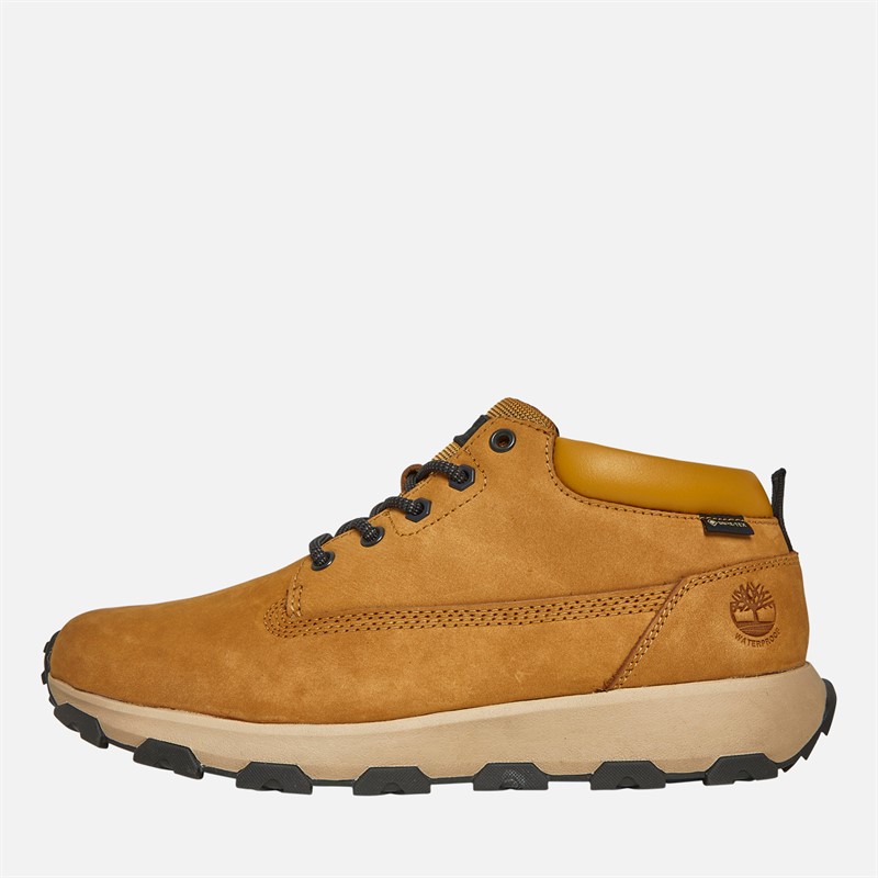 Timberland Mens Winsor Park Mid Lace Up Boots Wheat Nubuck