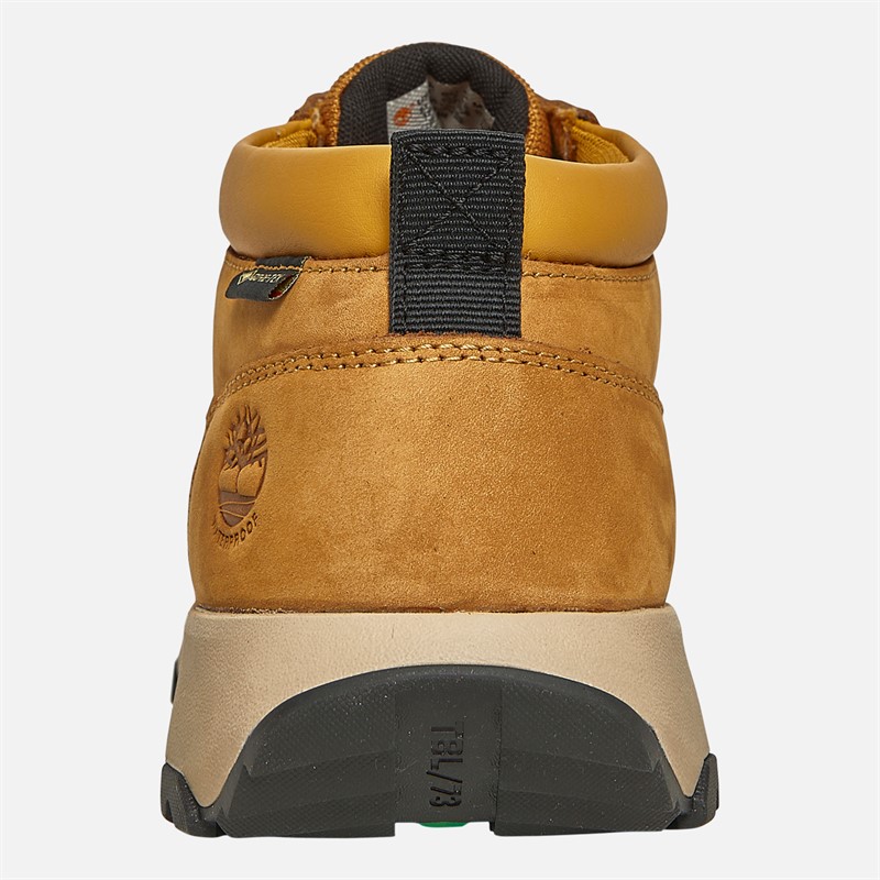Timberland Mens Winsor Park Mid Lace Up Boots Wheat Nubuck