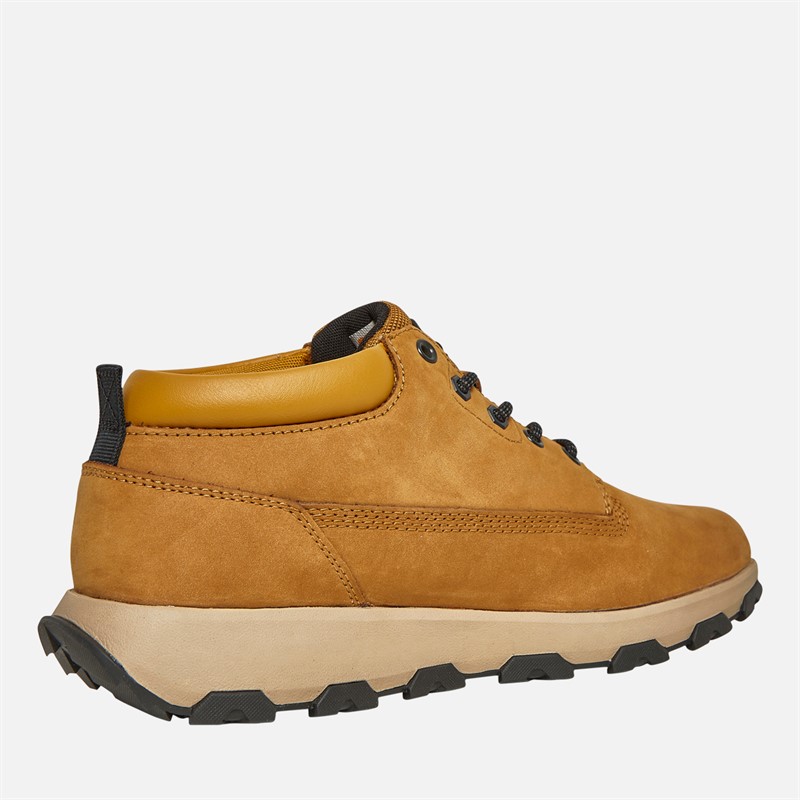Timberland Mens Winsor Park Mid Lace Up Boots Wheat Nubuck