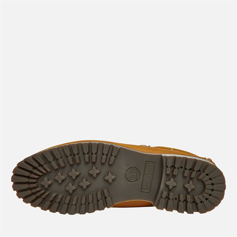 Timberland Mens Authentic Boat Shoes Wheat Full Grain