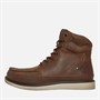 Timberland Mens Newmarket Mid Lace Up Boots Dark Brown Full Grain