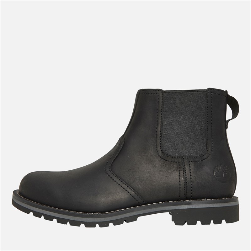 Timberland Mens Larchmont Chelsea Boots Jet Black