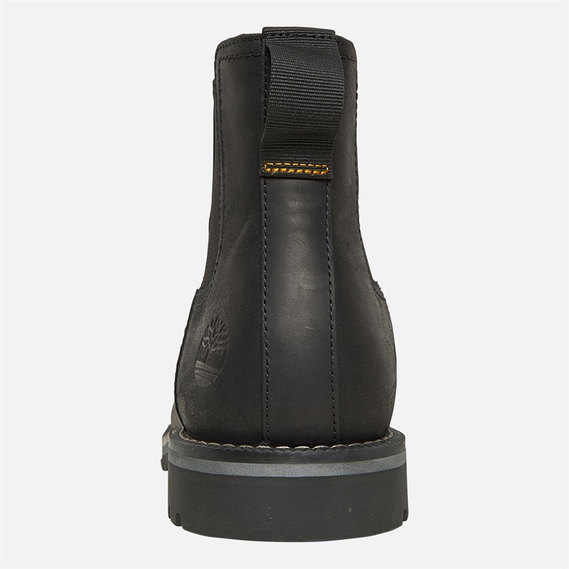 Timberland Mens Larchmont Chelsea Boots Jet Black