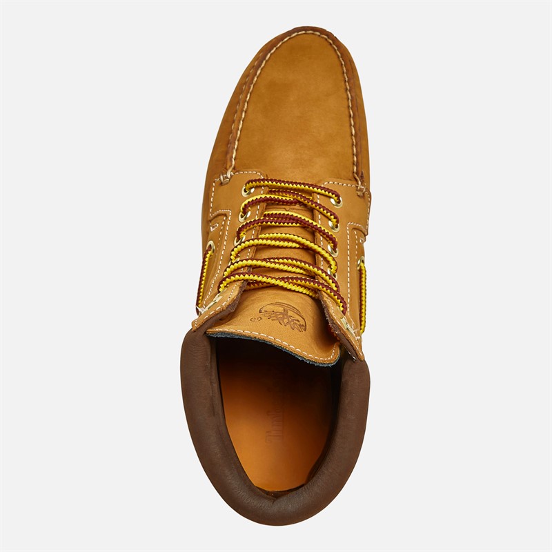 Timberland Mens Authentic Mid Lace Boots Wheat Nubuck
