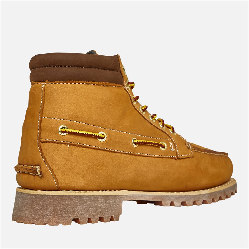 Timberland Mens Authentic Mid Lace Boots Wheat Nubuck