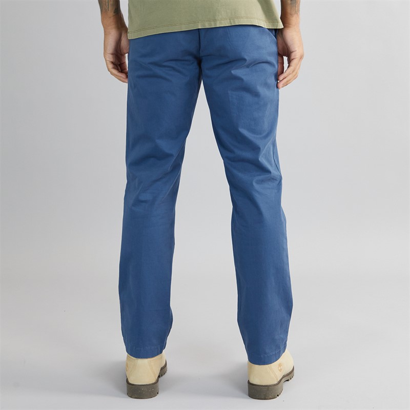 Timberland Mens Twill Chino Pants Dark Denim