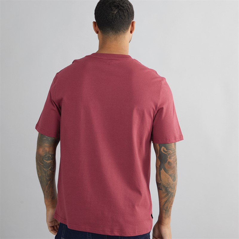 Timberland Mens Short Sleeve T-Shirt Cordovan