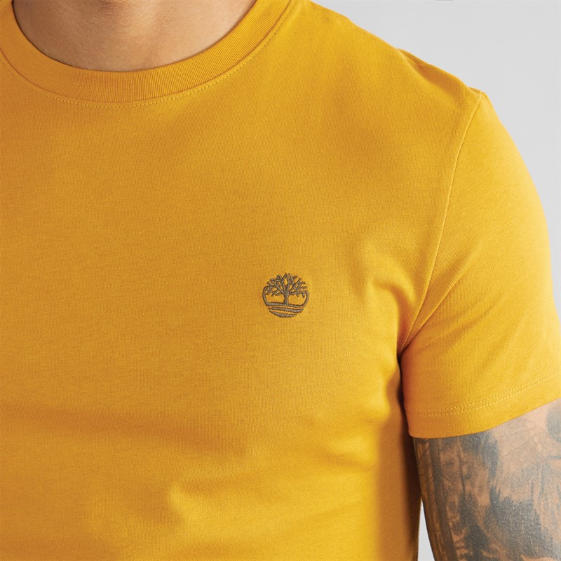 Timberland Mens Short Sleeve T-Shirt Chai Tea