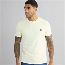 Timberland Mens Short Sleeve T-Shirt White Smoke