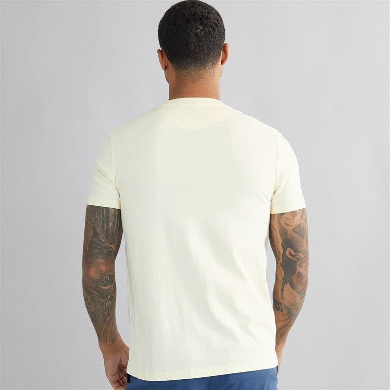 Timberland Mens Short Sleeve T-Shirt White Smoke