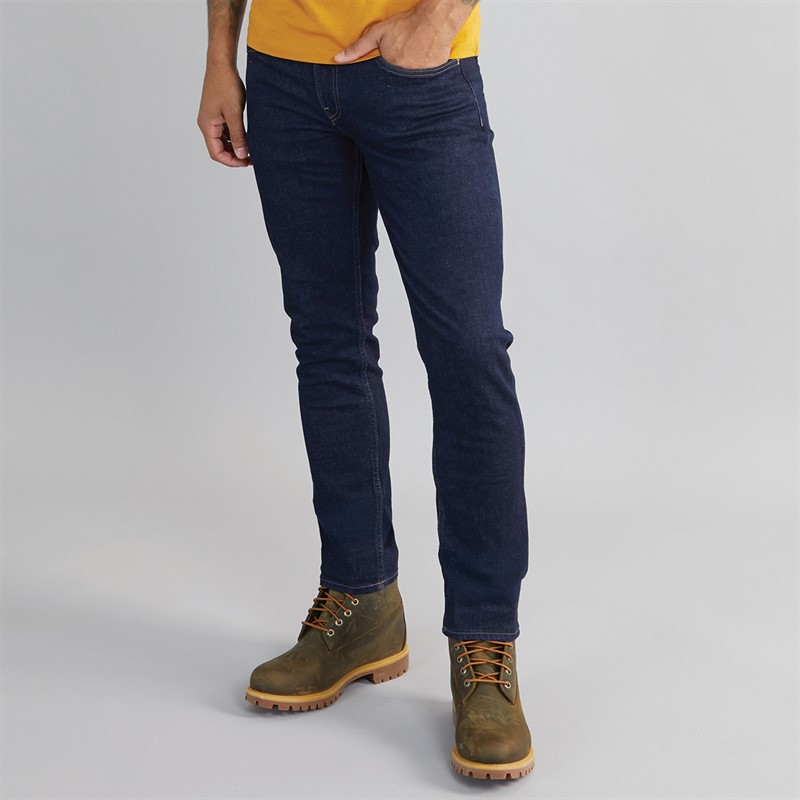 Timberland Mens Five Pocket Slim Fit Jeans Rinse - Size 40/32