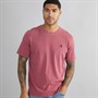 Timberland Mens Garment Dye Short Sleeve T-Shirt Cordovan