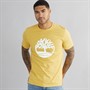 Timberland Mens Tree Logo Short Sleeve T-Shirt Mimosa