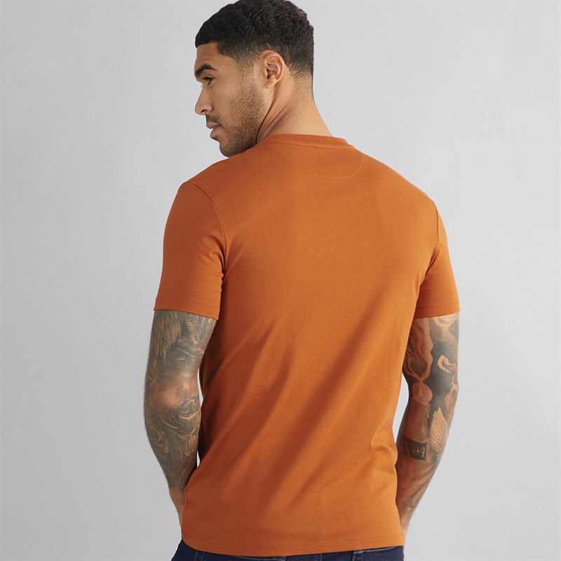 Timberland Mens Short Sleeve T-Shirt Umber