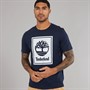 Timberland Mens Short Sleeve T-Shirt Dark Sapphire