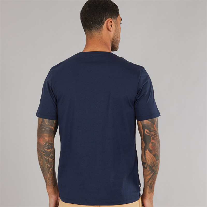 Timberland Mens Short Sleeve T-Shirt Dark Sapphire