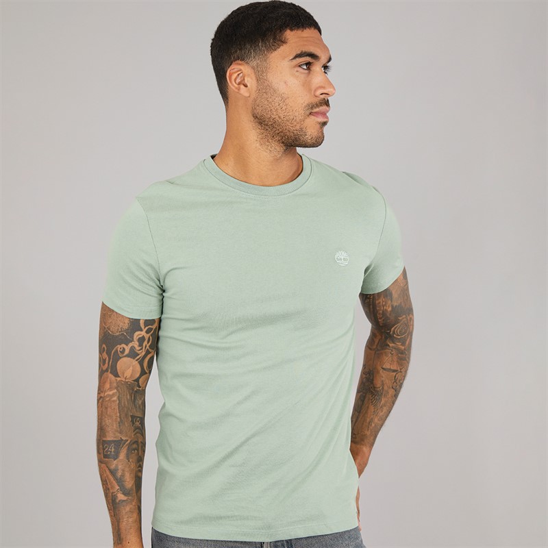 Timberland Mens Short Sleeve T-Shirt Pro Green Bay