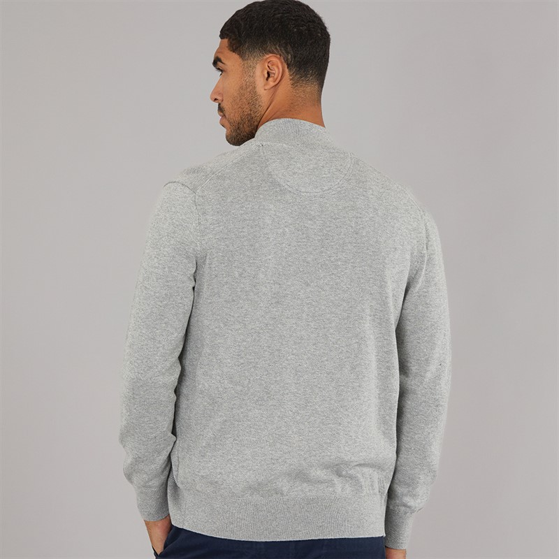 Timberland Mens Cotton YD Full Zip Sweatshirt Medium Grey Heather