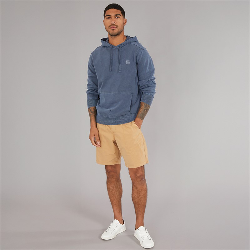 Timberland Mens Garment Dye Hoodie Dark Sapphire