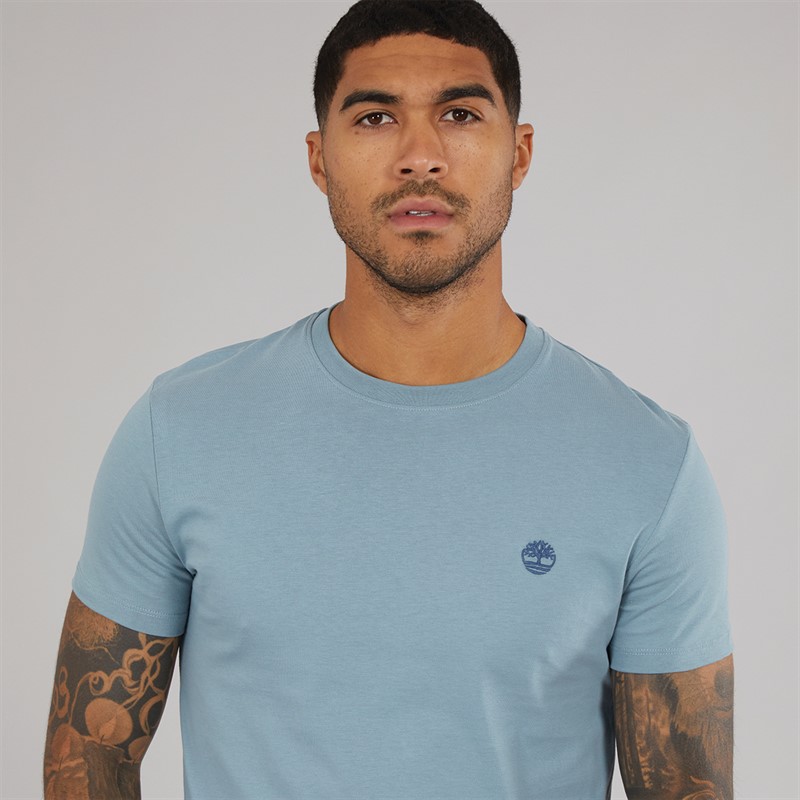Timberland Mens Short Sleeve T-Shirt Citadel