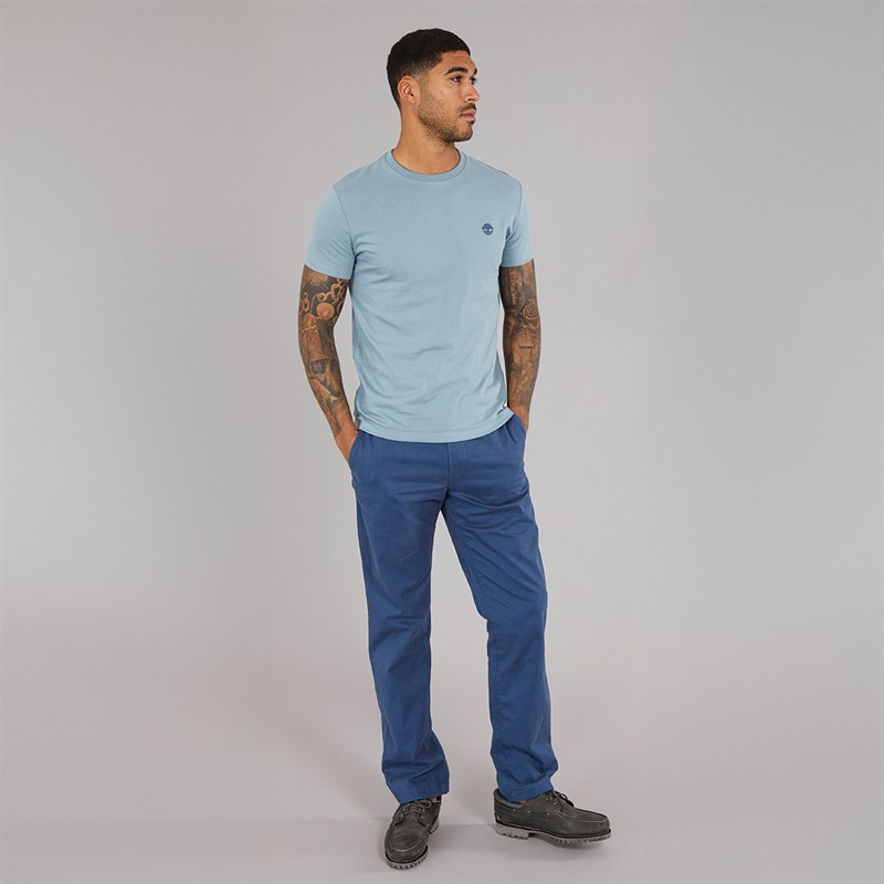 Timberland Mens Short Sleeve T-Shirt Citadel