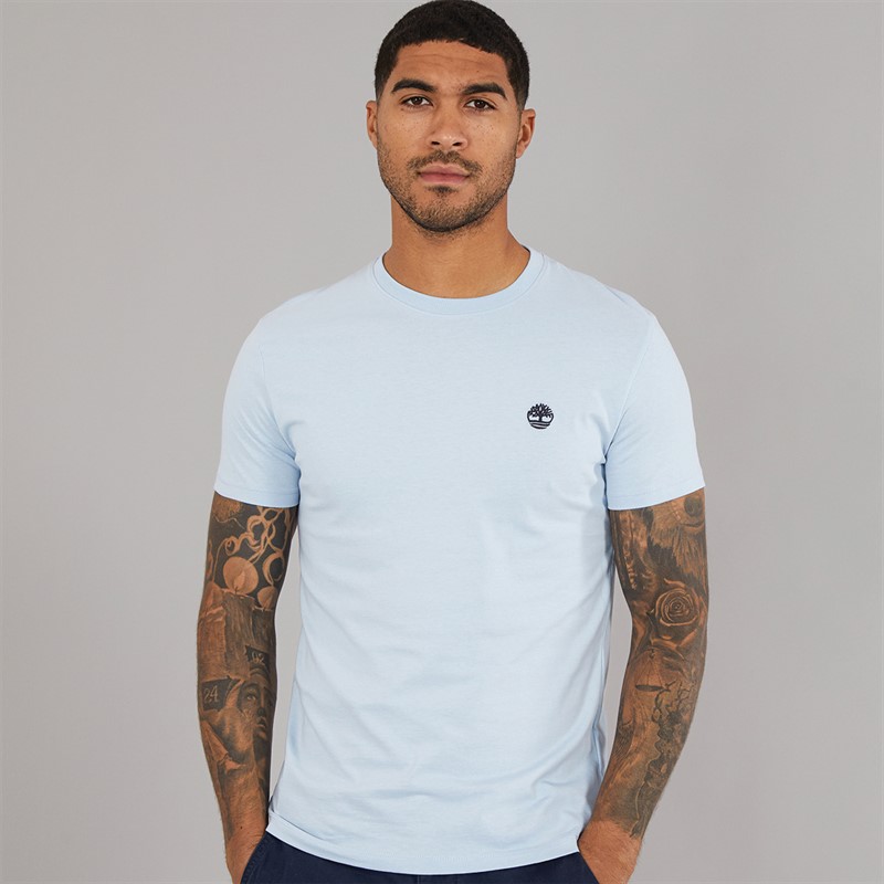 Timberland Mens Short Sleeve T-Shirt Skyway