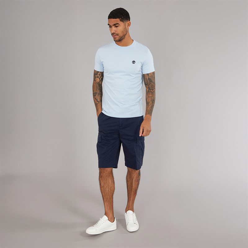 Timberland Mens Short Sleeve T-Shirt Skyway