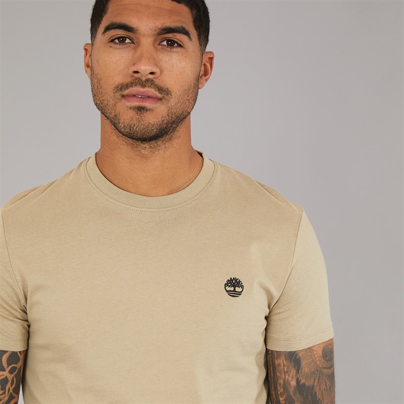 Timberland Mens Short Sleeve T-Shirt Lemon Pepper