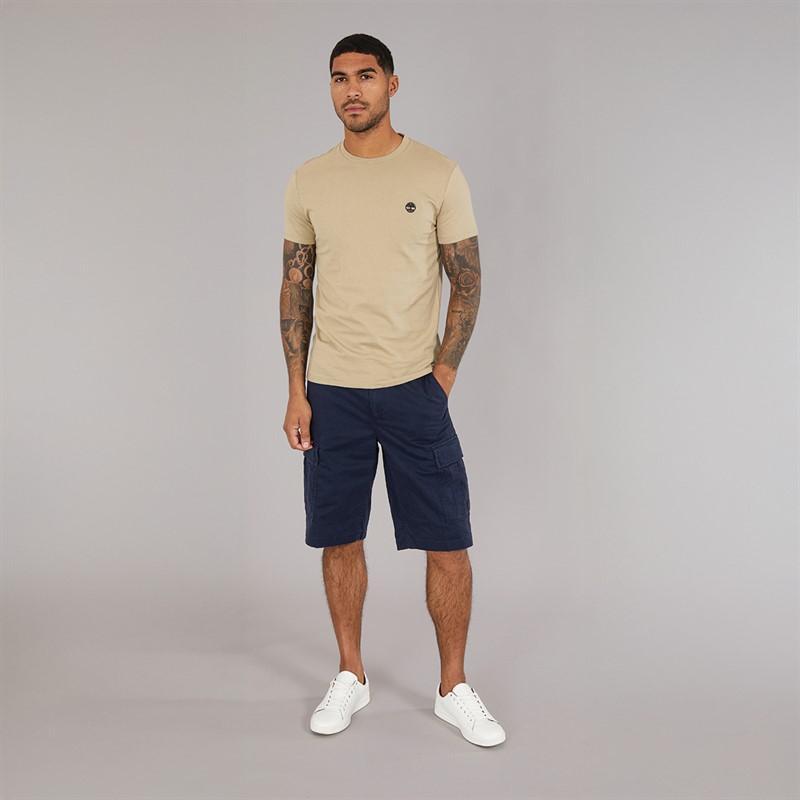 Timberland Mens Short Sleeve T-Shirt Lemon Pepper