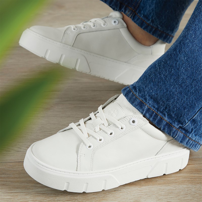 Timberland Womens Laurel Court Trainers White