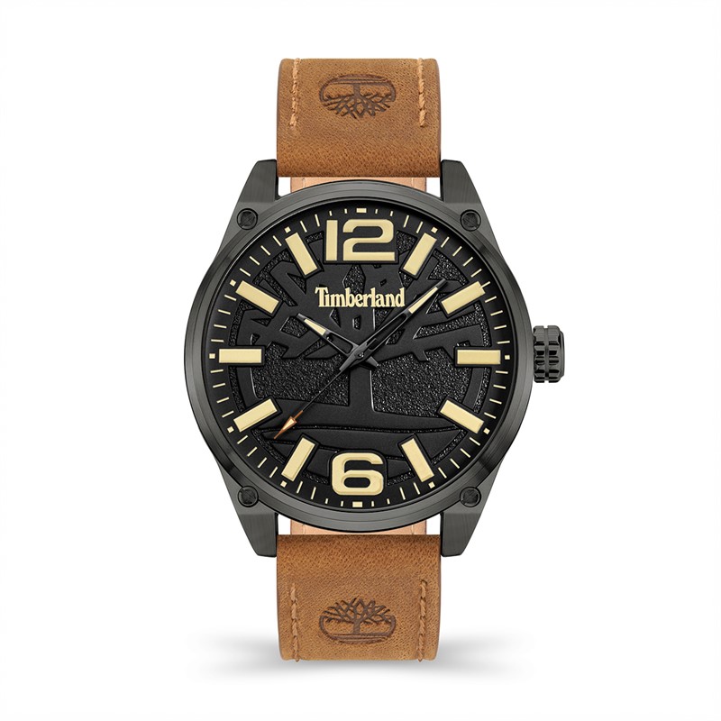Timberland Mens Watch Tan - Size OS