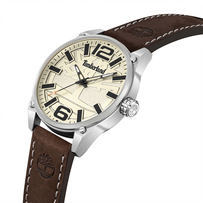 Timberland Mens Watch Brown