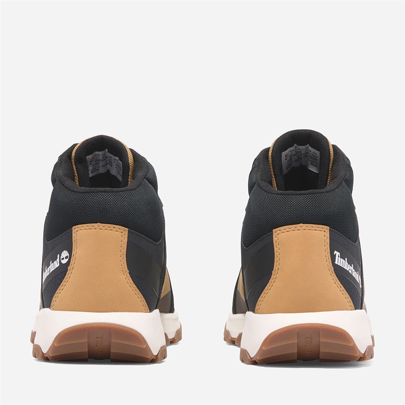 Timberland Mens Winsor Trail Waterproof Trainers Wheat Mesh