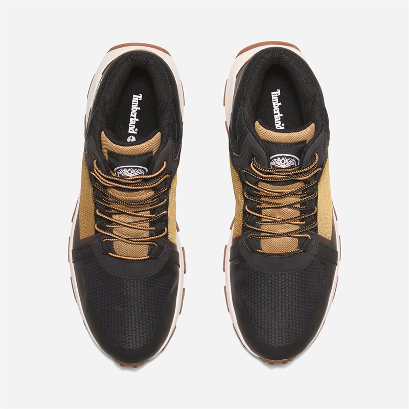 Timberland Mens Winsor Trail Waterproof Trainers Wheat Mesh