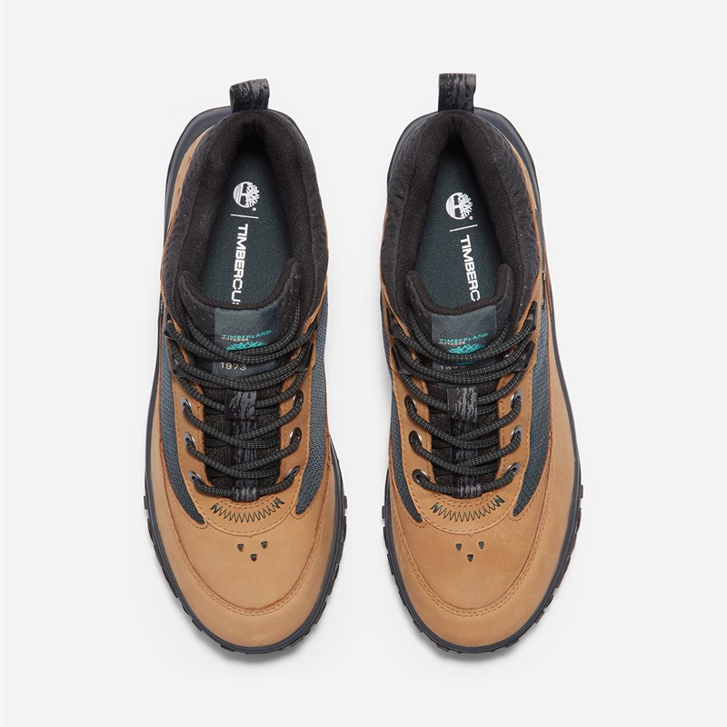 Timberland Mens Motion 7 Mid Lace Up Boots Medium Brown Nubuck