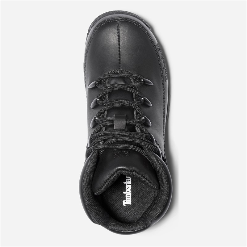 Timberland Kids Euro Sprint Mid Lace Up Boots Black